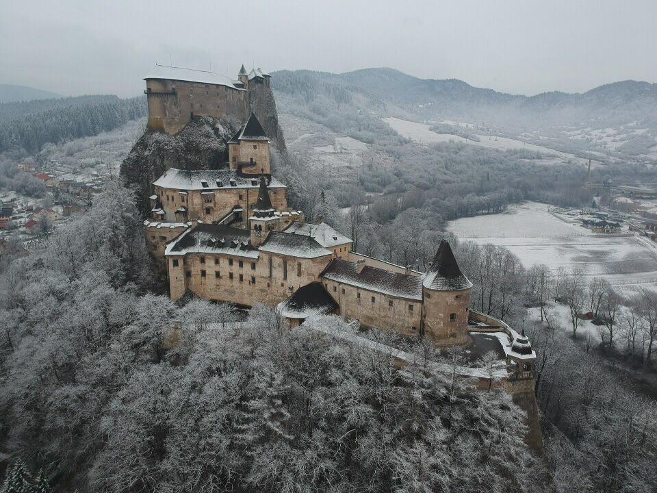 Orava Castle Exterior