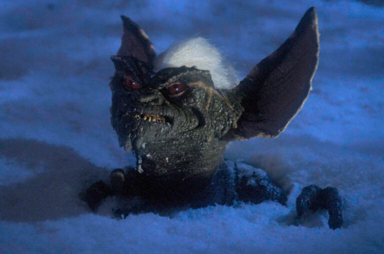 An image of Stripe the gremlin from Gremlins to illustrate why gremlins don't multiply in snow.